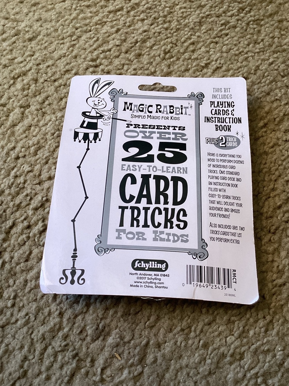 NEW Magic Rabbit Card Tricks Deck - Picture 2 of 2